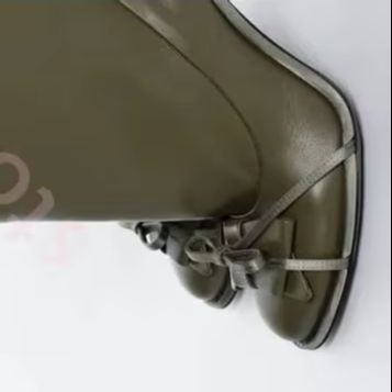 Women'S Fashion Boots 2025 - Botas de Cano Alto Verdes com