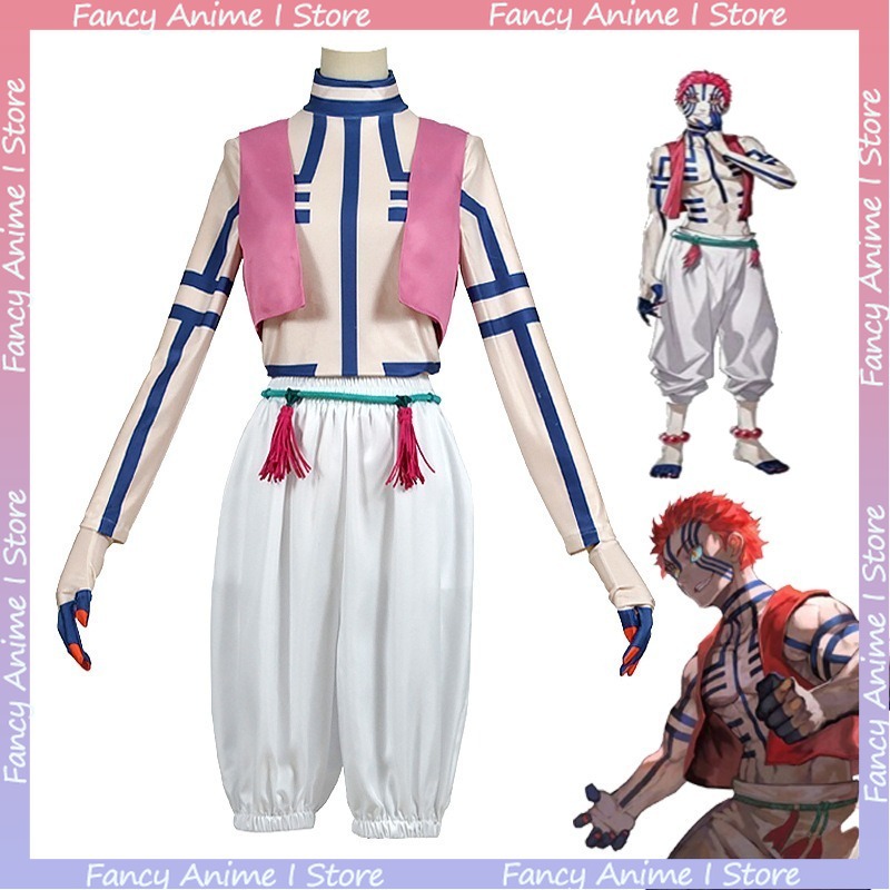 Women Fashion Japan - Fantasia de Cosplay Akaza de Anime,