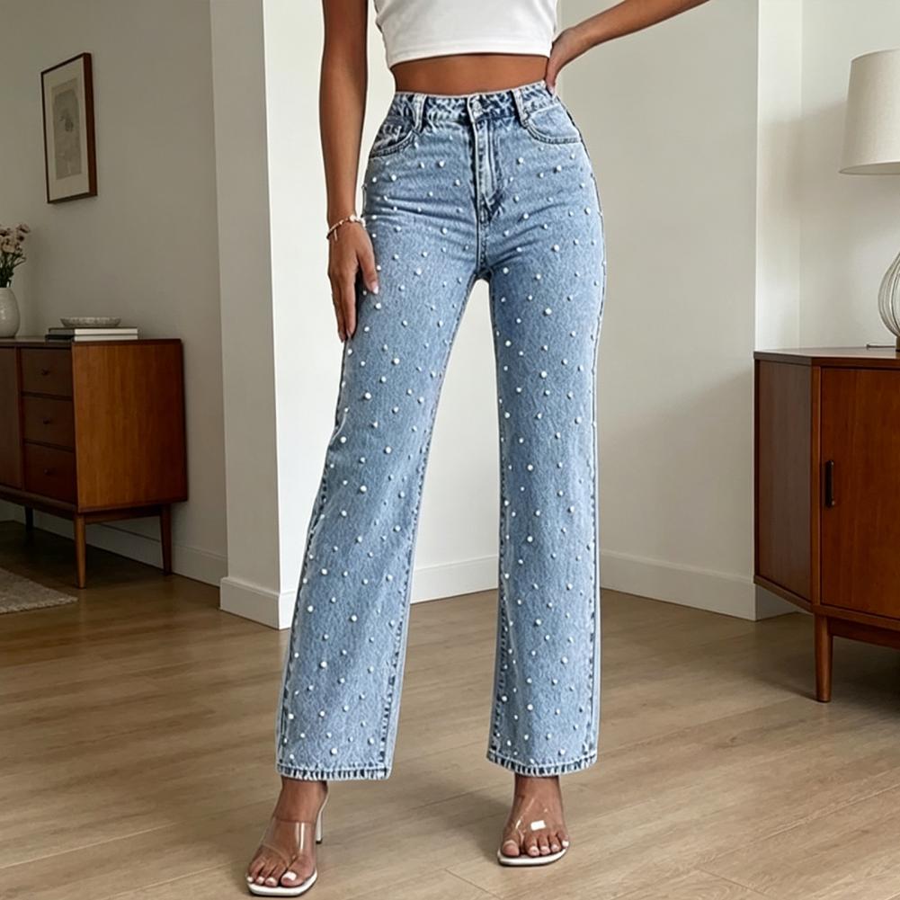 Mom Jeans Women - Calça Jeans Feminina Corecore Estética Cintura