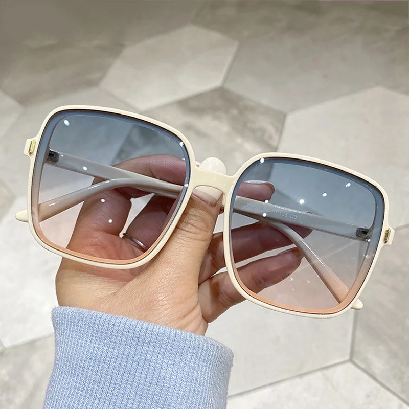 Women'S Fashion Reading Glasses - Óculos de Sol Vintage Oversized Quadrados
