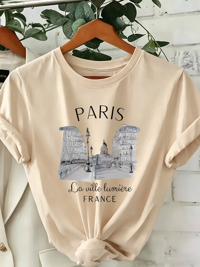 Women'S Fashion Trends 2026 Spring Summer - Camiseta Feminina 2026 Nova com Estampa