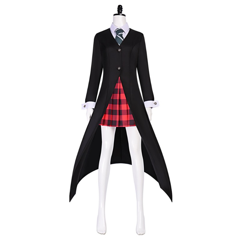 Pleated Skirt Women - Fantasia de Halloween Feminina, Traje de