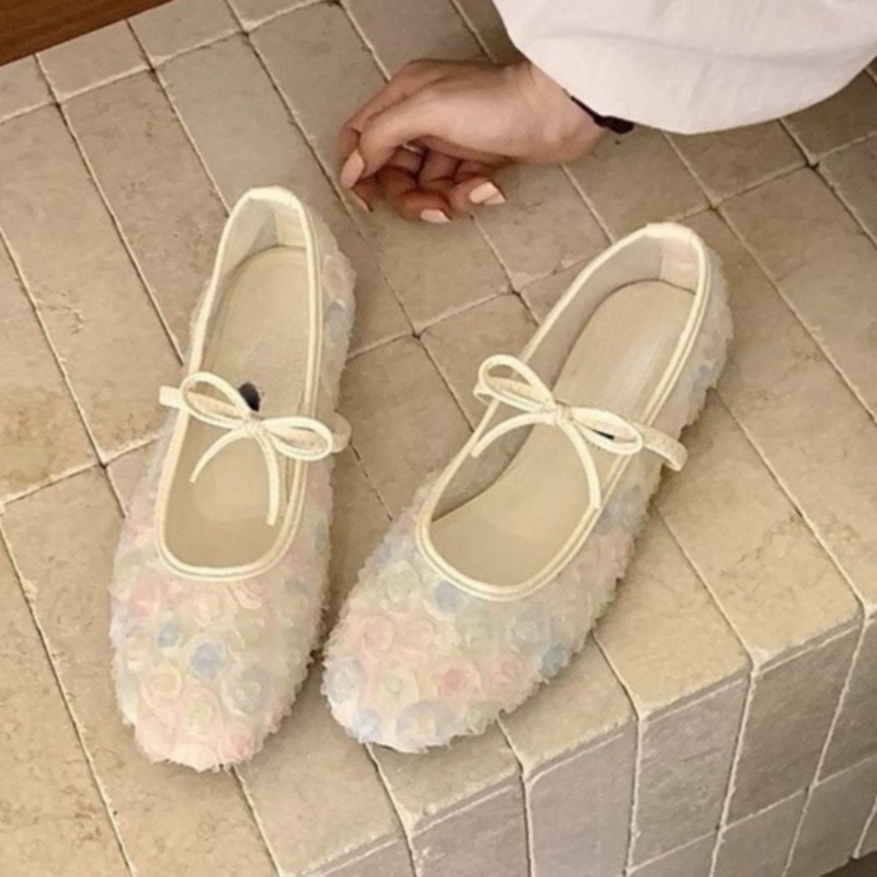 Women Fashion Nova - Novos Sapatos Mary Jane de Malha
