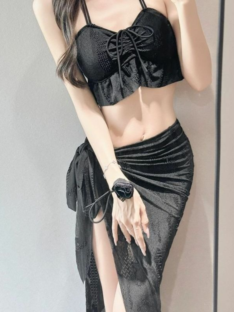 Women Fashion Styles - Maiô Floral Feminino em Duas Peças,