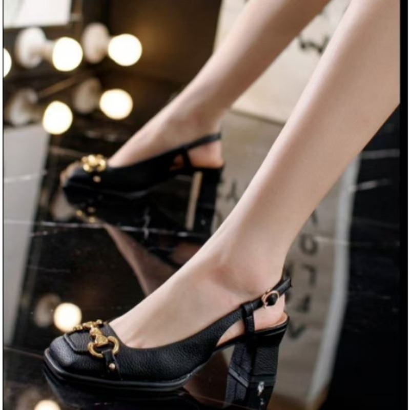 Women Fashion Nova - Sapatos femininos Mary Jane com salto