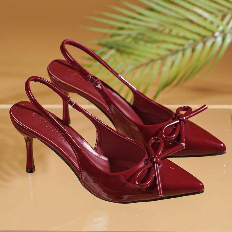 Women'S Fashion Brand Shoes - Sandálias de Salto Alto com Bico