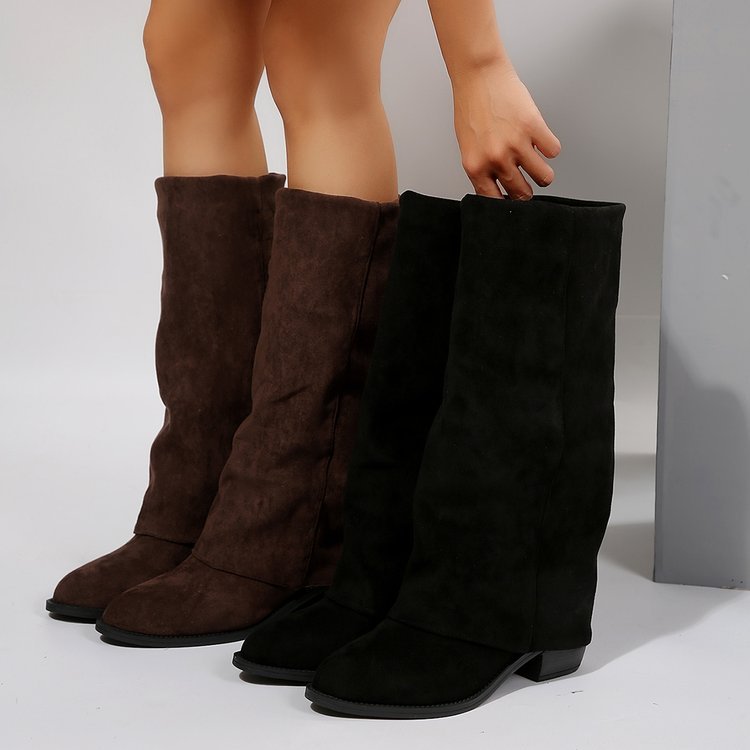 Women'S Fashion Boots 2025 - Botas altas do joelho das mulheres