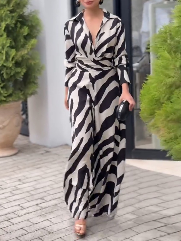 Women'S Fashion Overalls - UOOZEE 2026 Novo Macacão com Estampa