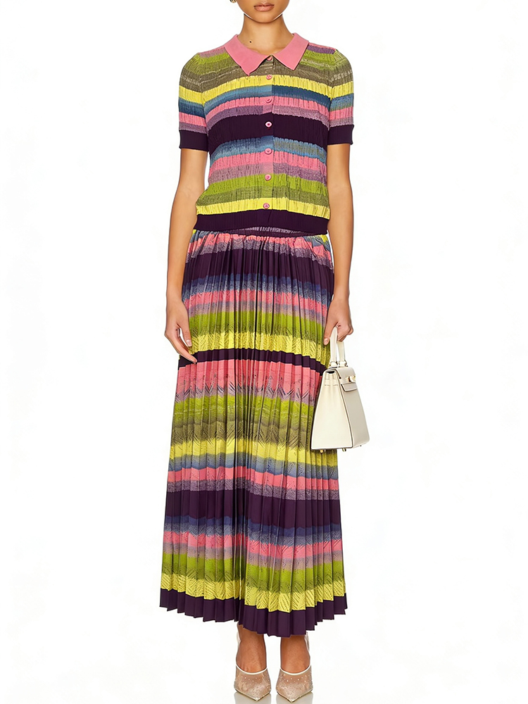 Women Fashion Usa - Conjunto de duas peças: Cardigã de