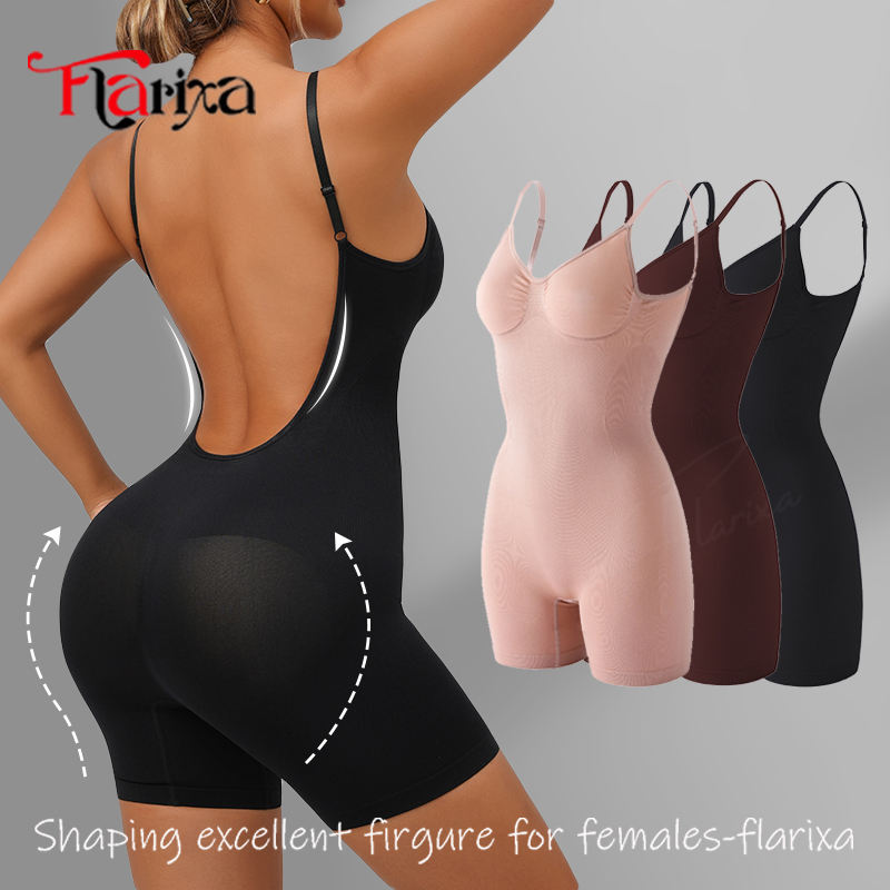Corset Top Boned - Flarixa nova baixa volta shapewear coxa