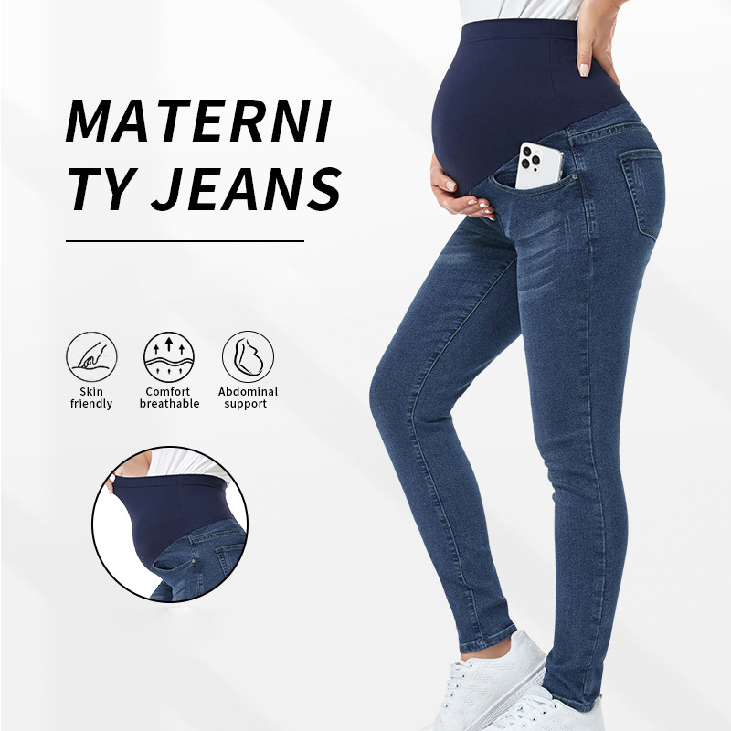 Mom Jeans Women - Calça Jeans de Cintura Alta para