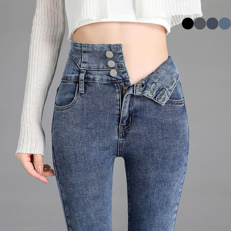 Mom Jeans Women - Alta qualidade novo vintage de cintura