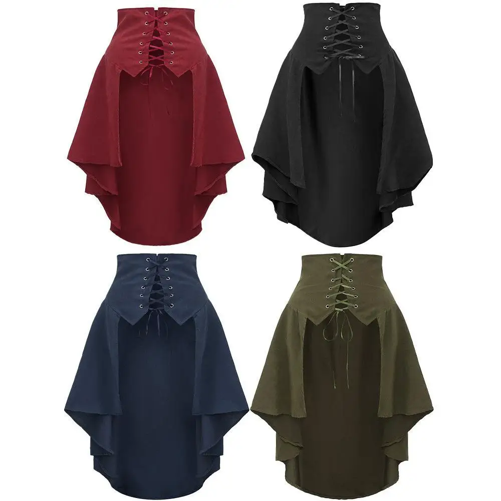 Saia Plissada Gótica Lolita Fe - Pleated Skirt Women avaliação e preço