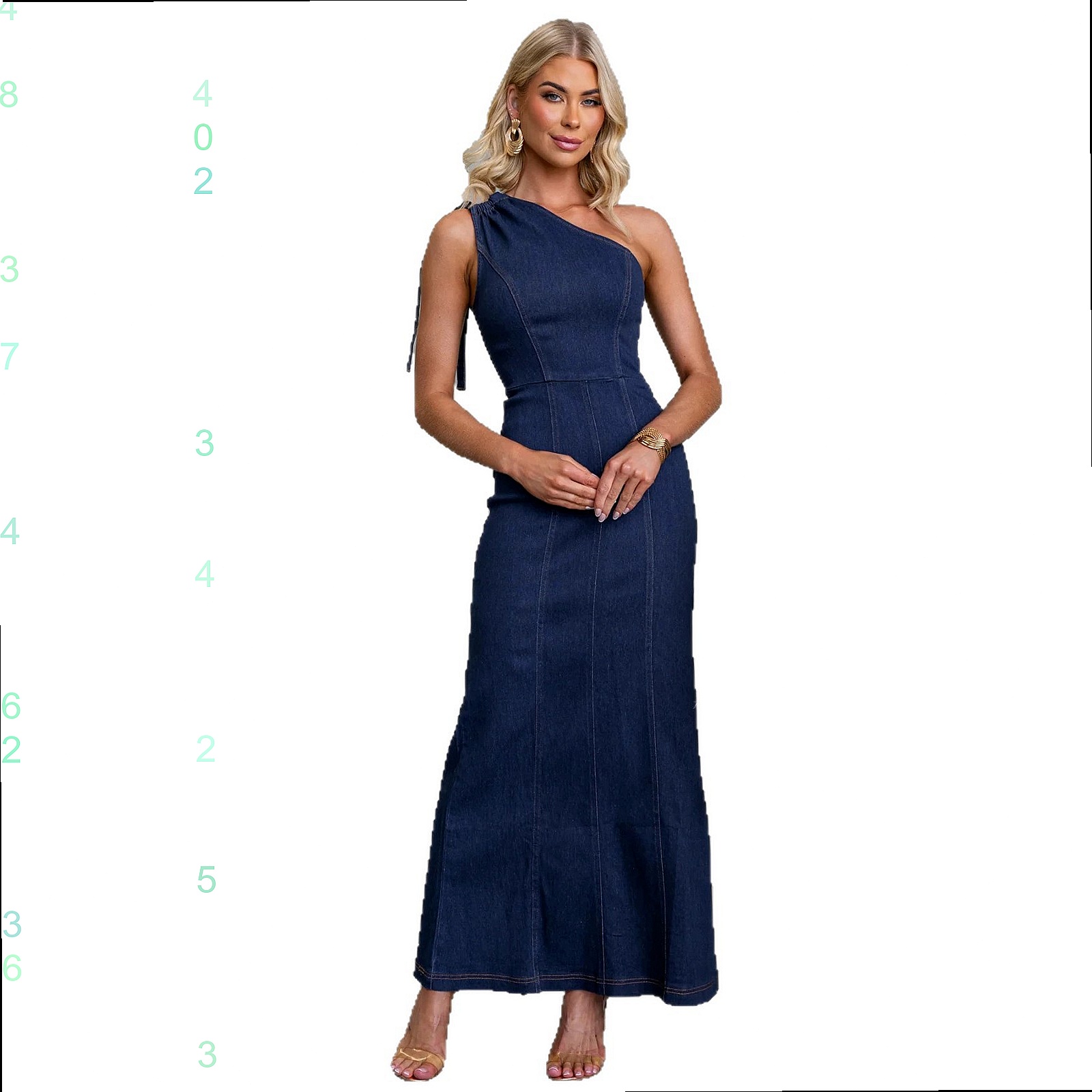 Vestido de Jeans Primavera Ver - Women'S Fashion Overalls avaliação e preço