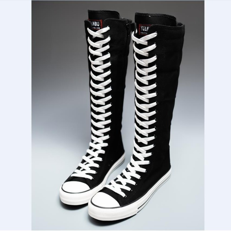 Novidade 2025: Tênis Cano Alto - Women'S Fashion Boots 2025 avaliação e preço
