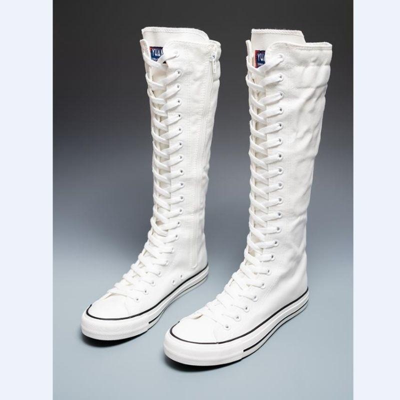 Novidade 2025: Tênis Cano Alto - Women'S Fashion Boots 2025 avaliação e preço