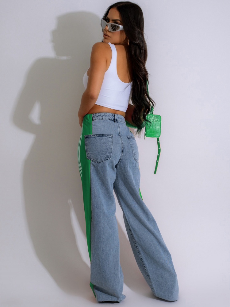 Jrry casual feminino listrado  - Mom Jeans Women avaliação e preço