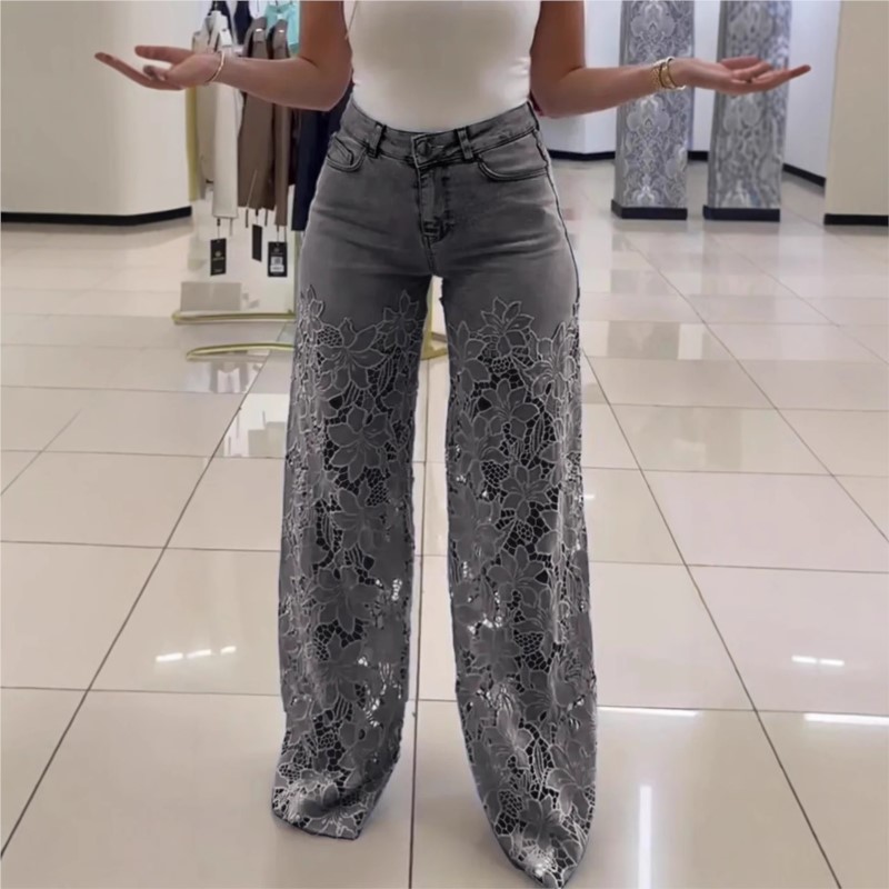 Moda elegante jeans para mulhe - Mom Jeans Women avaliação e preço
