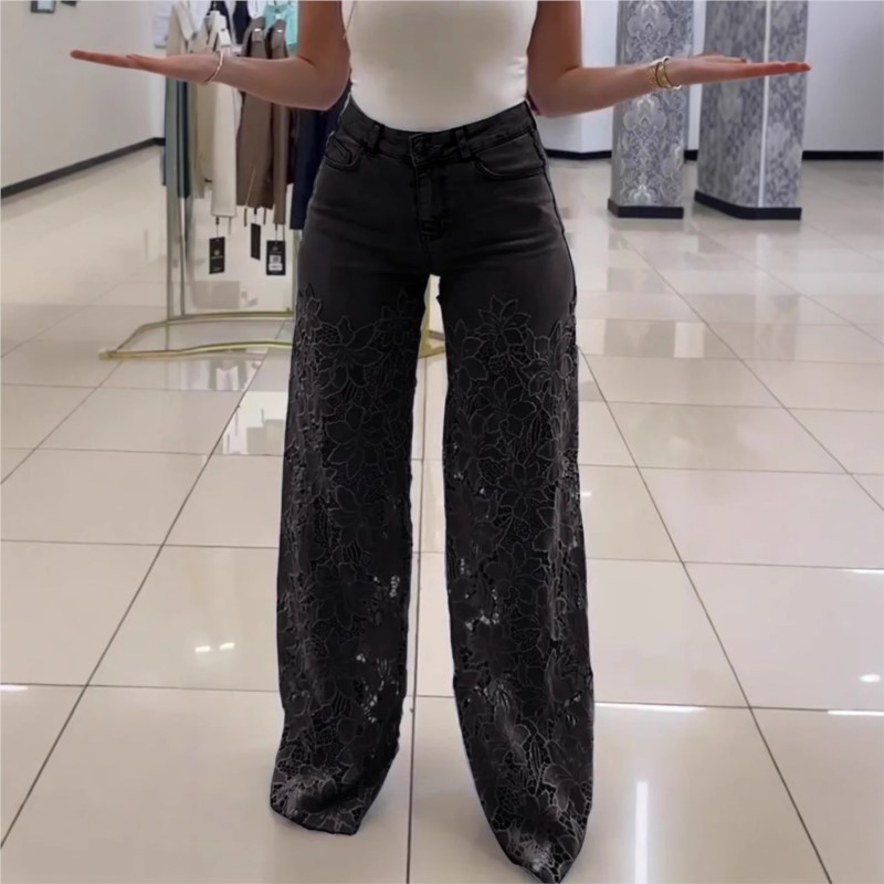 Moda elegante jeans para mulhe - Mom Jeans Women avaliação e preço