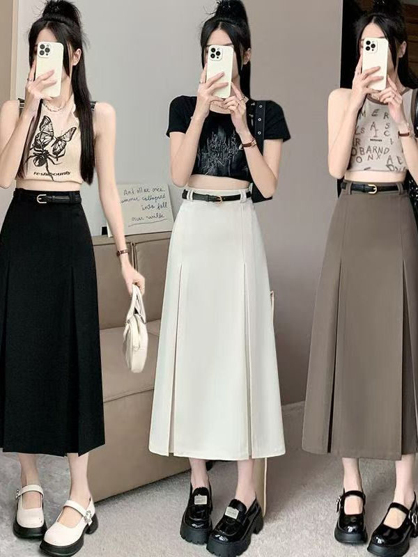 Saia Midi Psada Fena Plus Size - A-Line Skirt Midi avaliação e preço