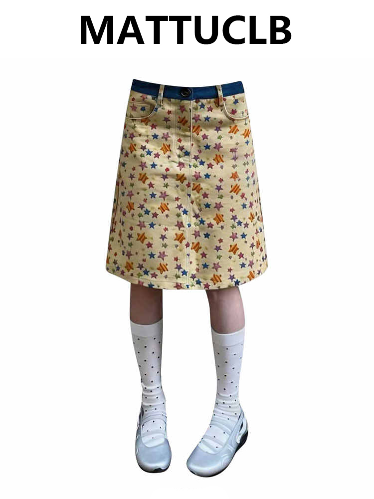 Saias Midi Femininas de Verão, - A-Line Skirt Midi avaliação e preço