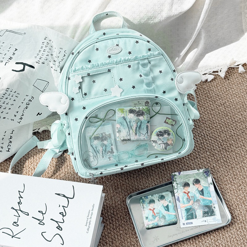 Mochila Feminina Transparente  - Women Fashion Japan avaliação e preço