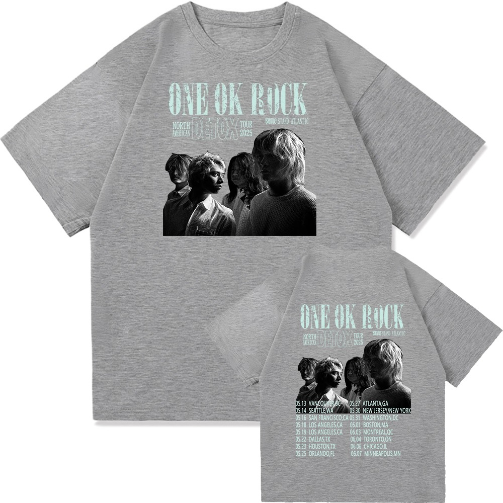 Camiseta One Ok Rock DETOX Tou - Women Fashion Usa avaliação e preço