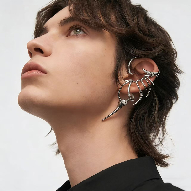 Punho de orelha estilo esquele - Women'S Fashion Edgy avaliação e preço