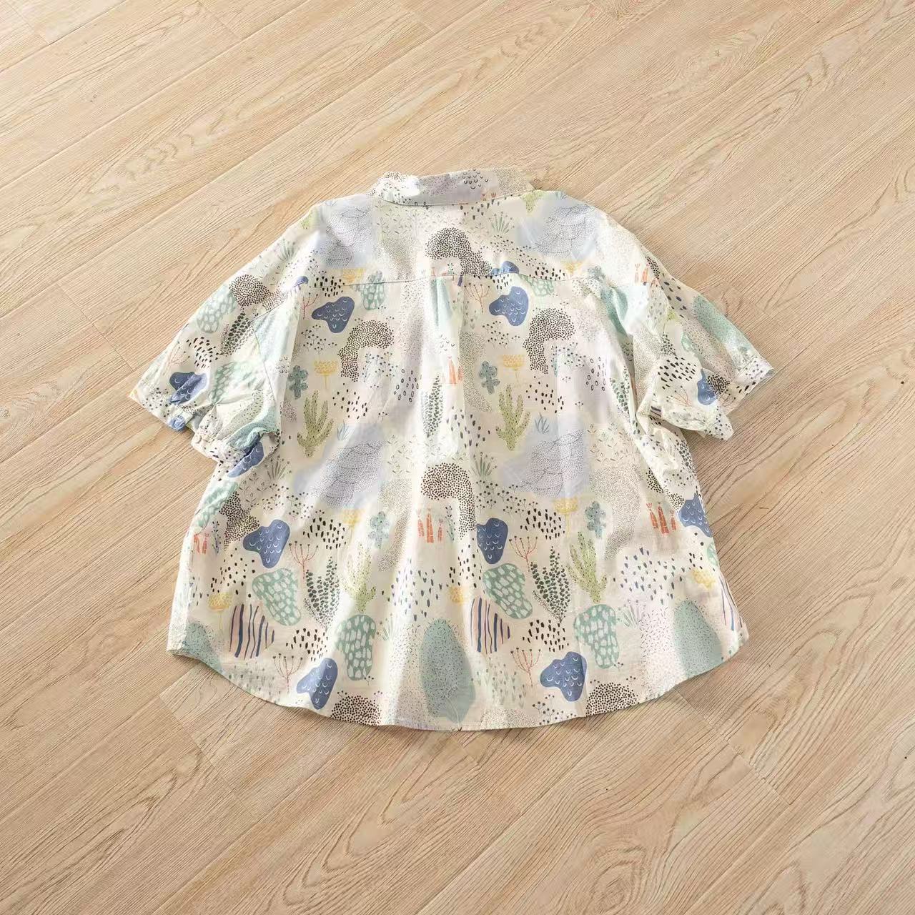 Camisas Oversized de Algodão P - Women Fashion Japan avaliação e preço