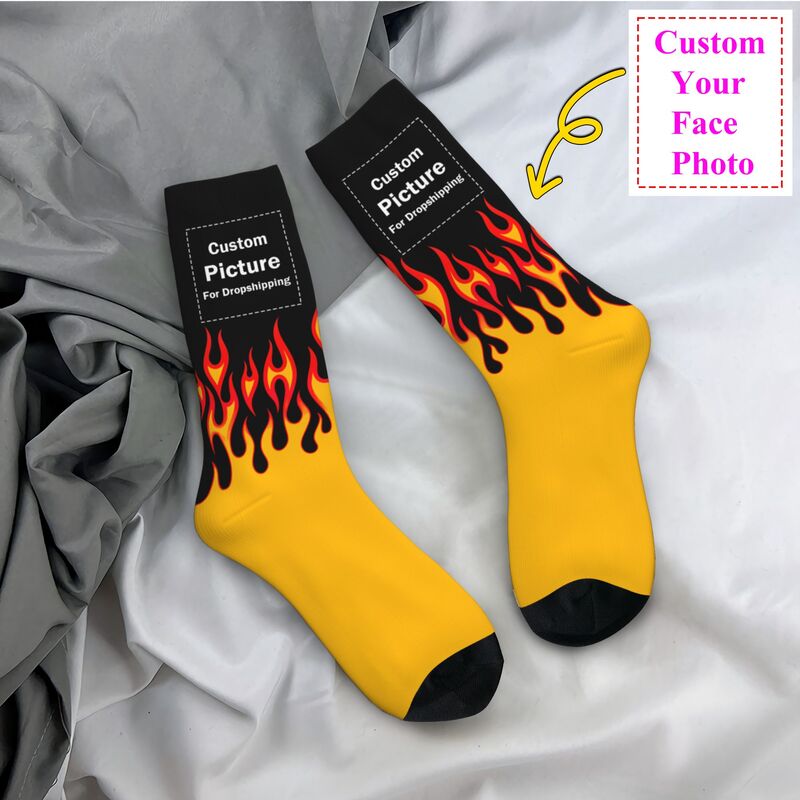 Meias personalizadas com logot - Women Fashion Logo Design avaliação e preço