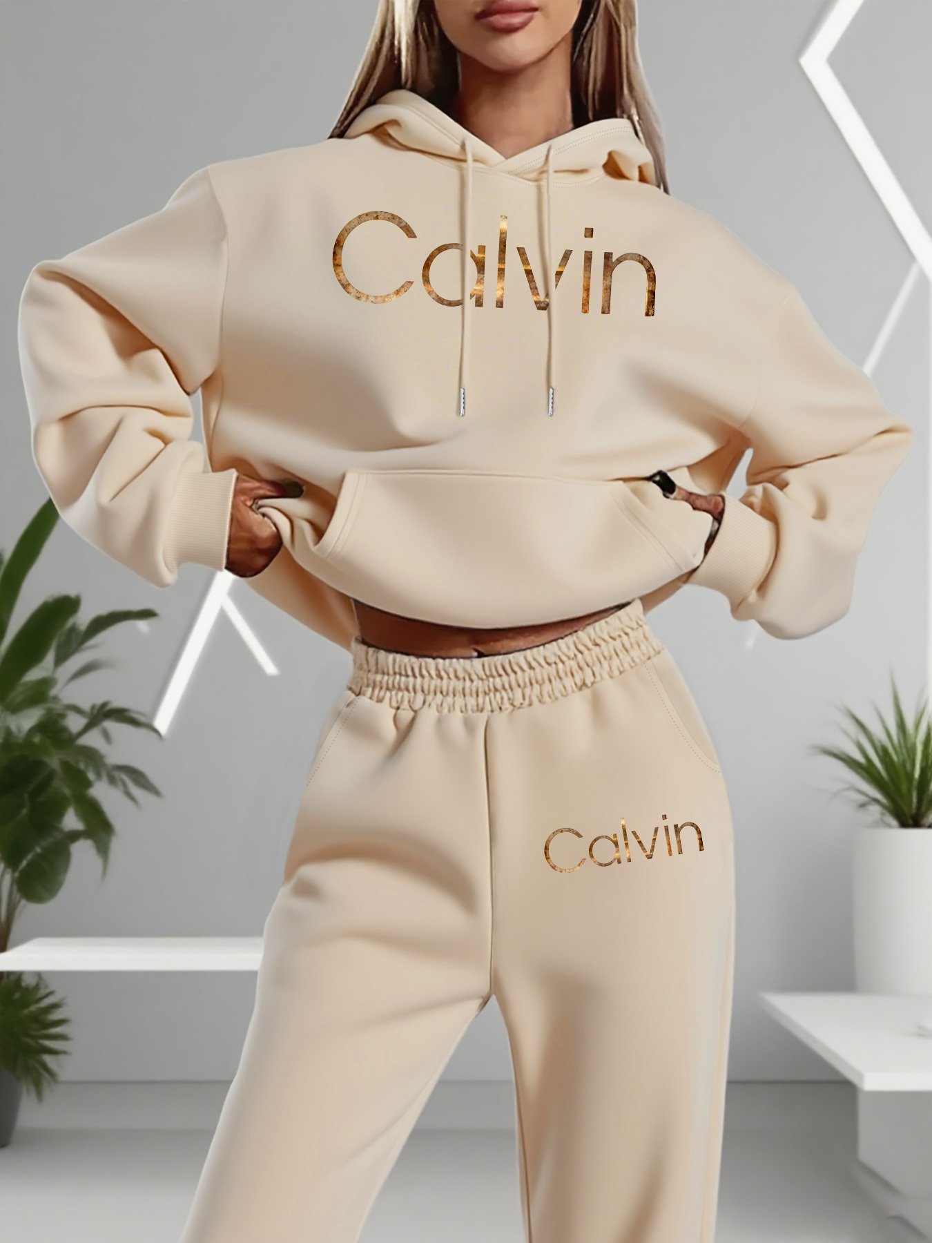 Conjunto de blusa e calças de  - Women Fashion Styles avaliação e preço