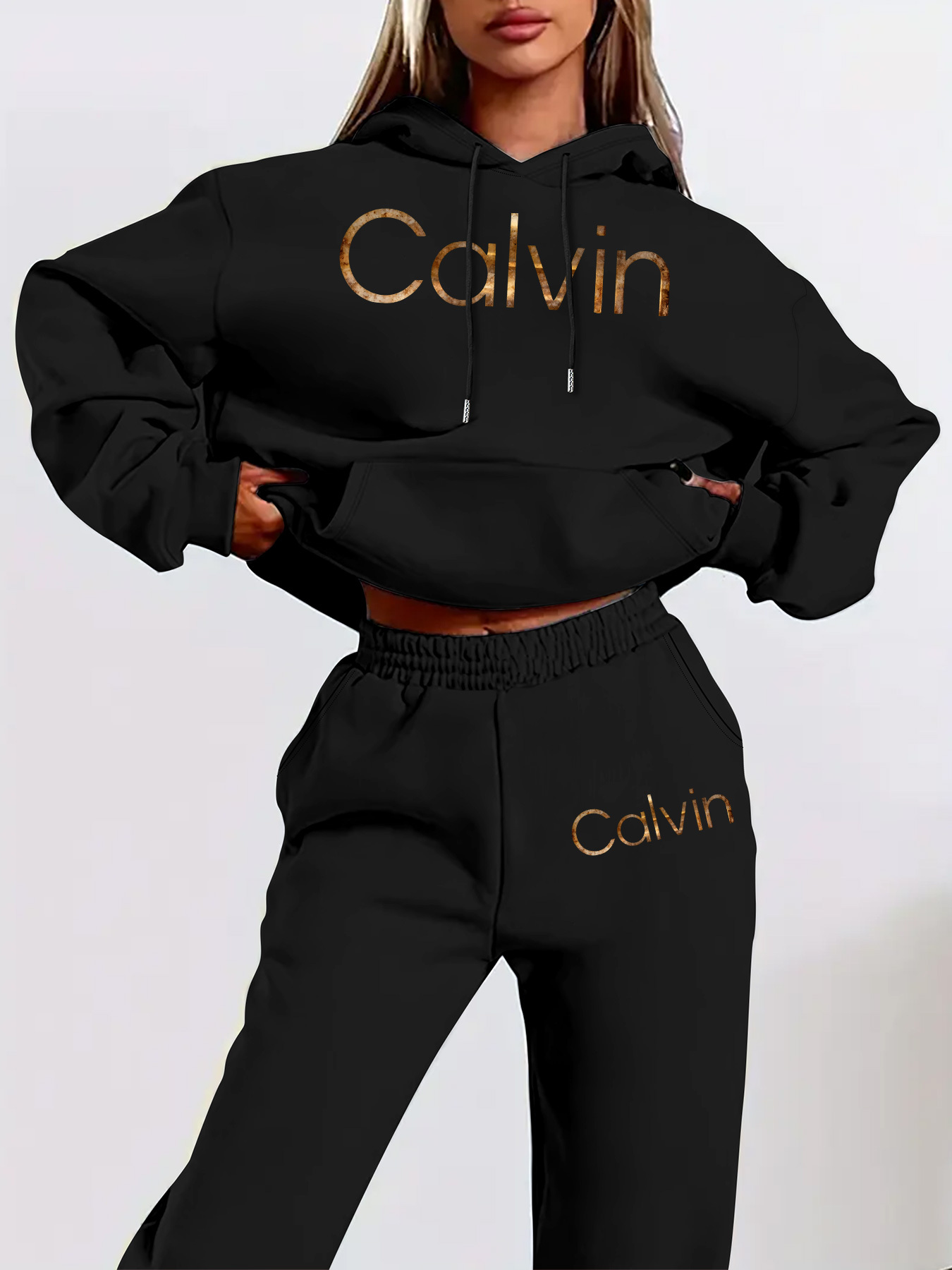 Conjunto de blusa e calças de  - Women Fashion Styles avaliação e preço