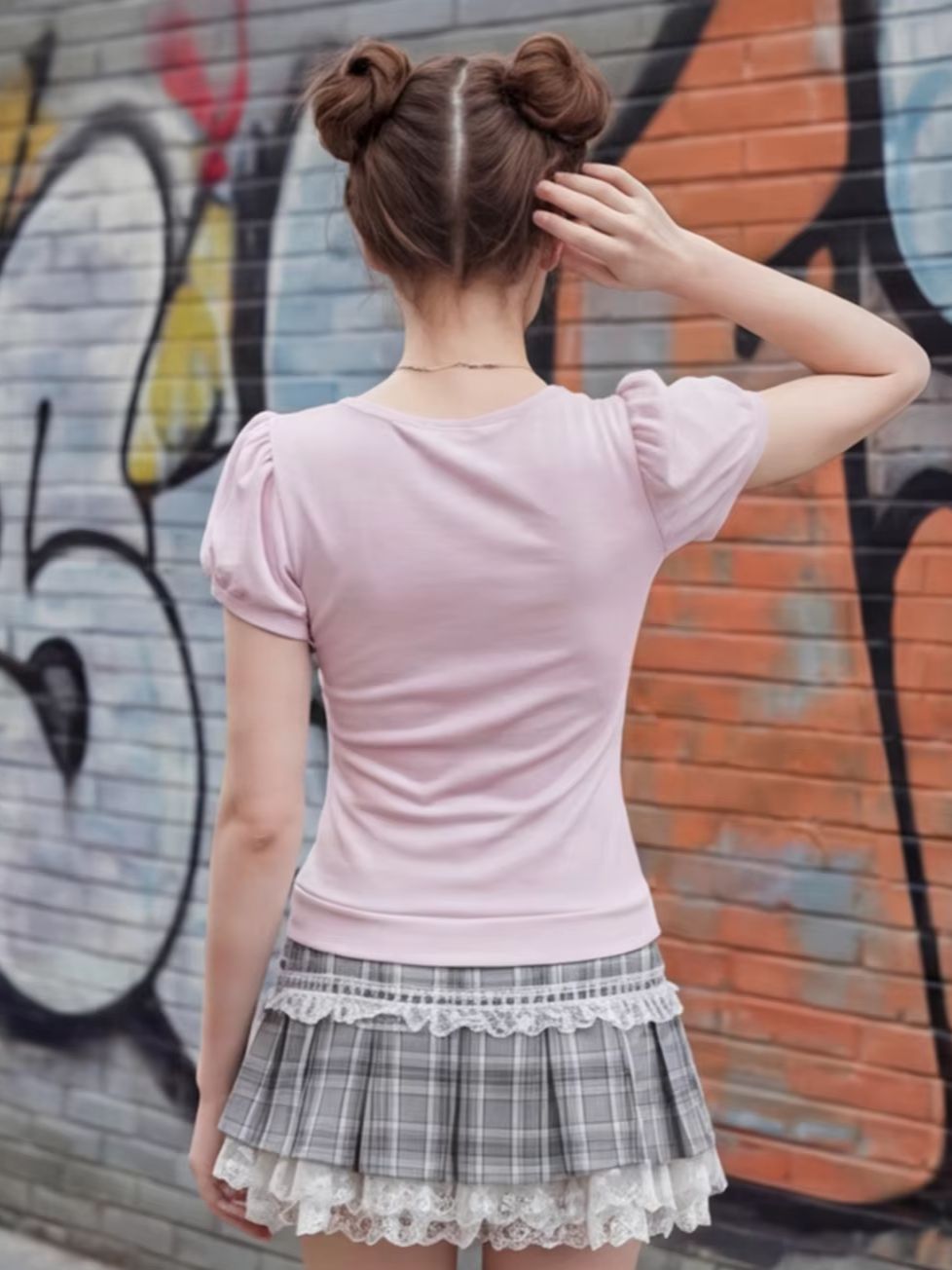 Conjunto de duas peças feminin - Pleated Skirt Women avaliação e preço