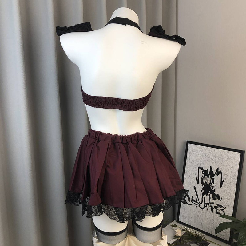 Lingerie sexy de tamanho grand - Pleated Skirt Women avaliação e preço