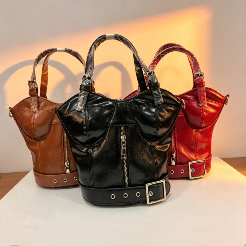 Bolsa de Mão com Alça Superior - Women'S Fashion Edgy avaliação e preço