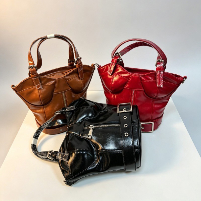 Bolsa de Mão com Alça Superior - Women'S Fashion Edgy avaliação e preço