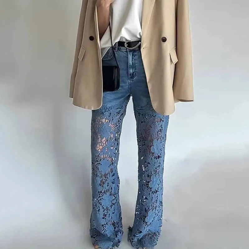 Calças Jeans de Cintura Alta e - Mom Jeans Women avaliação e preço