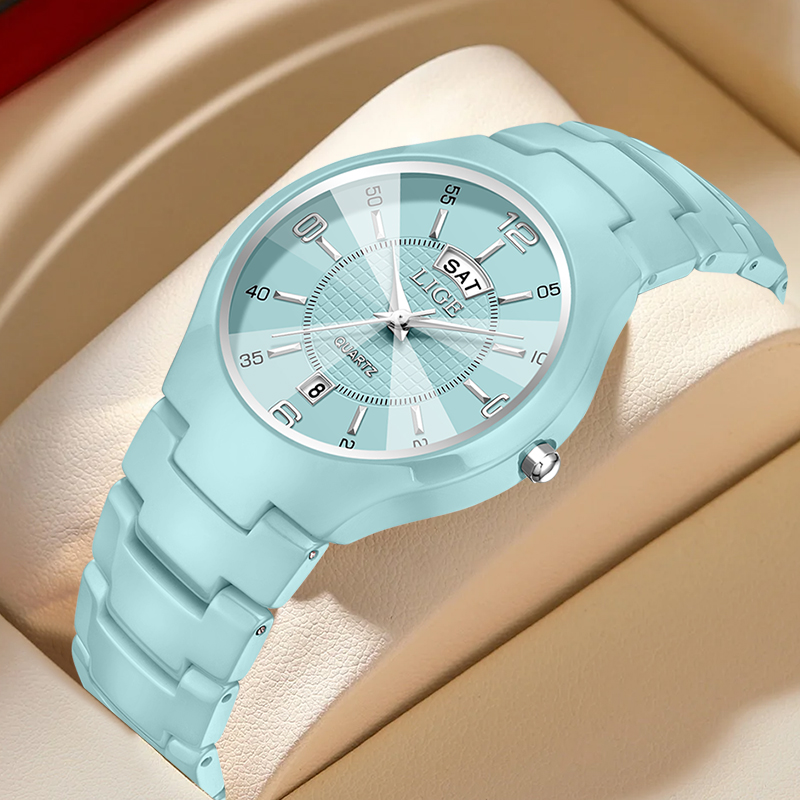 Relógios de Luxo Elegantes par - Women Fashion Simple avaliação e preço