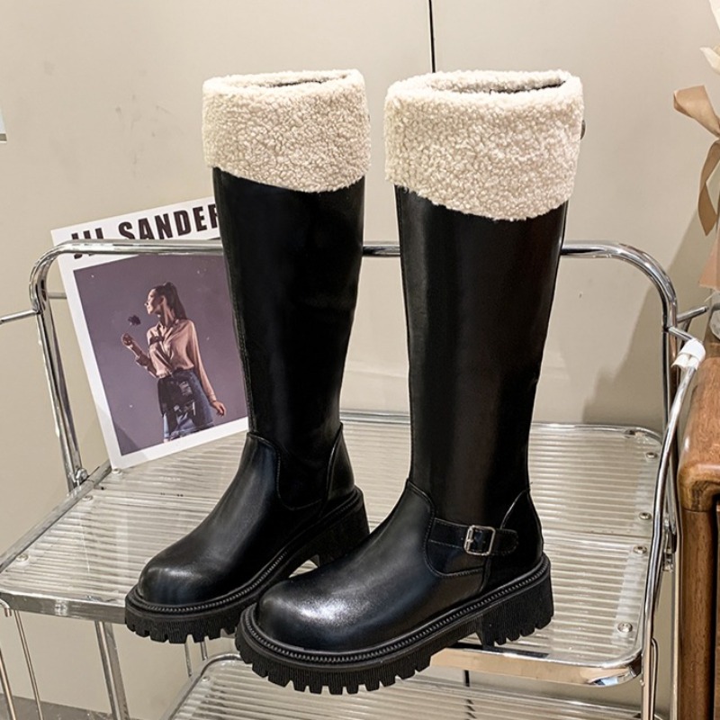 Mulheres botas longas de salto - Women'S Fashion Boots 2025 avaliação e preço
