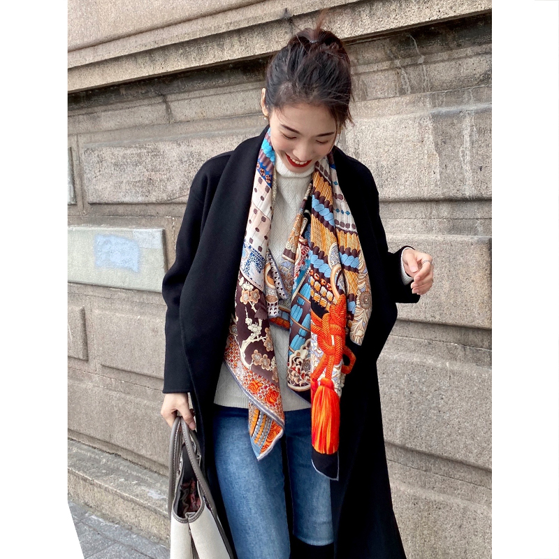 Japão samurai lenço de lã de s - Women Fashion Japan avaliação e preço