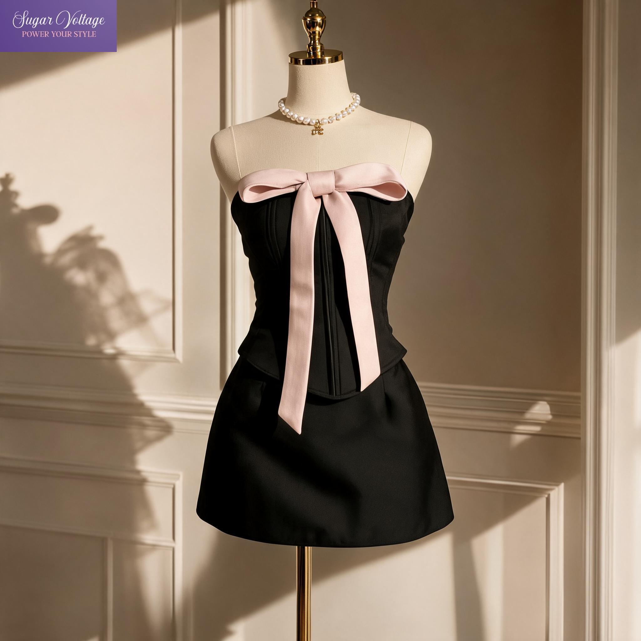 Conjunto de 2 Peças de Moda Co - Corset Top Boned avaliação e preço