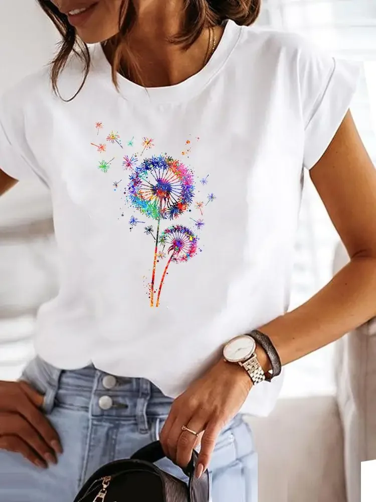 Camiseta Feminina Estampada co - Women'S Fashion Trends 2026 Spring Summer avaliação e preço