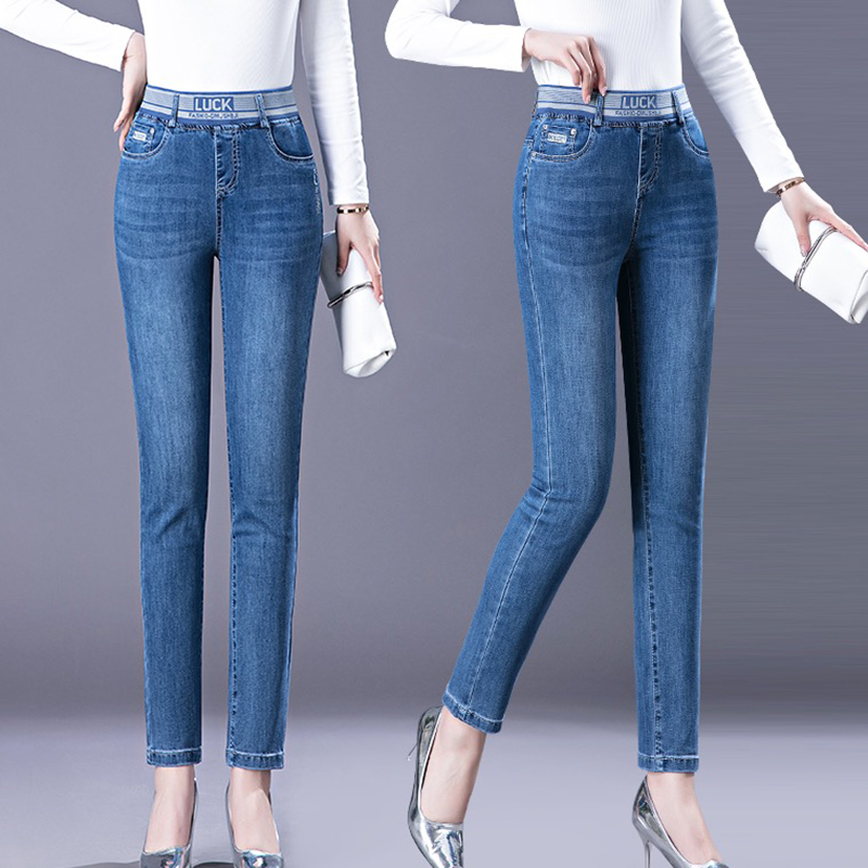 Jeans lápis grosso feminino, c - Mom Jeans Women avaliação e preço