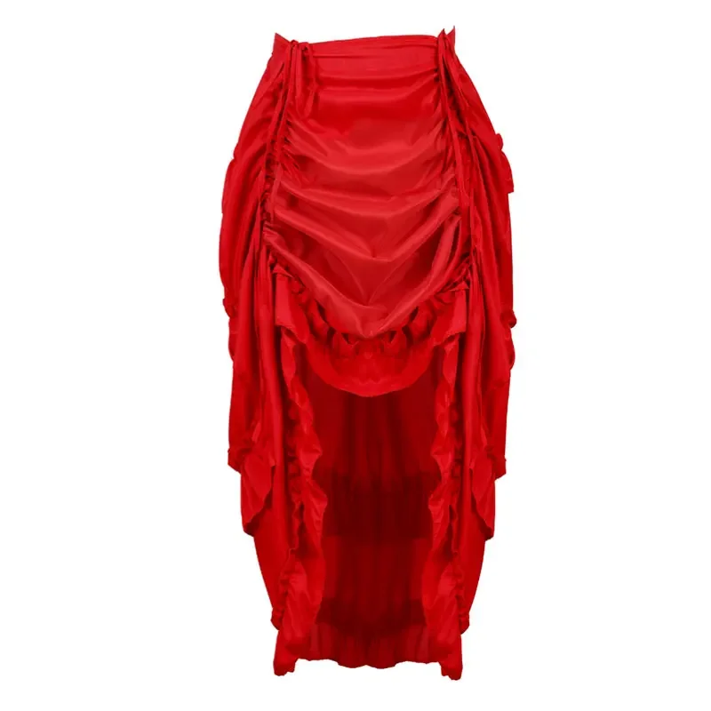 Saia Feminina Steampunk Gótica - Pleated Skirt Women avaliação e preço