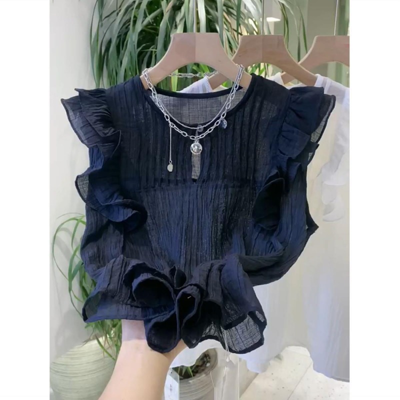Blusa de Mangas Voadoras Femin - Women Fashion Japan avaliação e preço