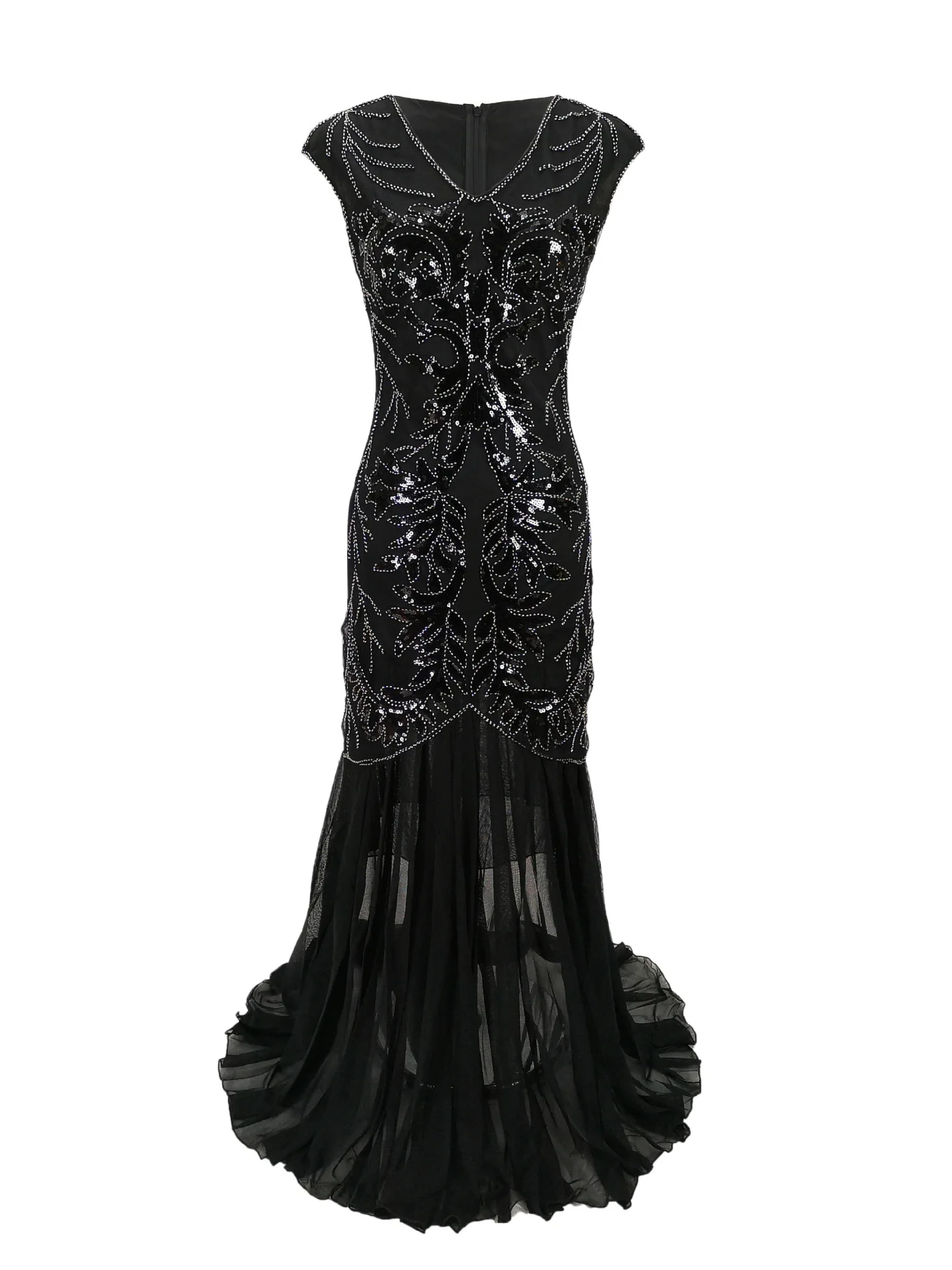 Vestido de lantejoulas para ca - Women'S Fashion In 1920 avaliação e preço