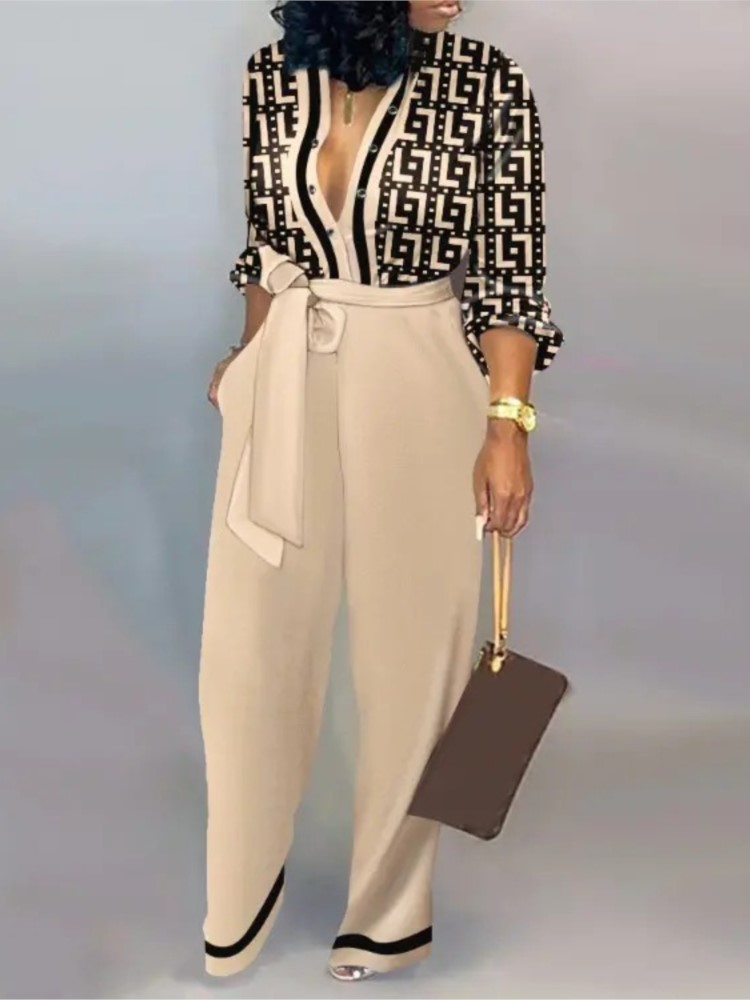Moda feminina carta impressão  - Women'S Fashion Overalls avaliação e preço