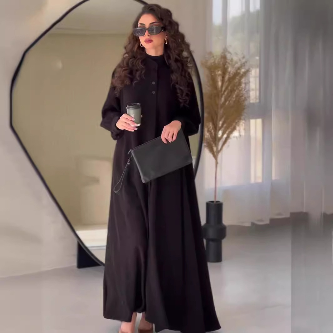 Vestido Elegante com Saia Larg - Women'S Fashion Overalls avaliação e preço