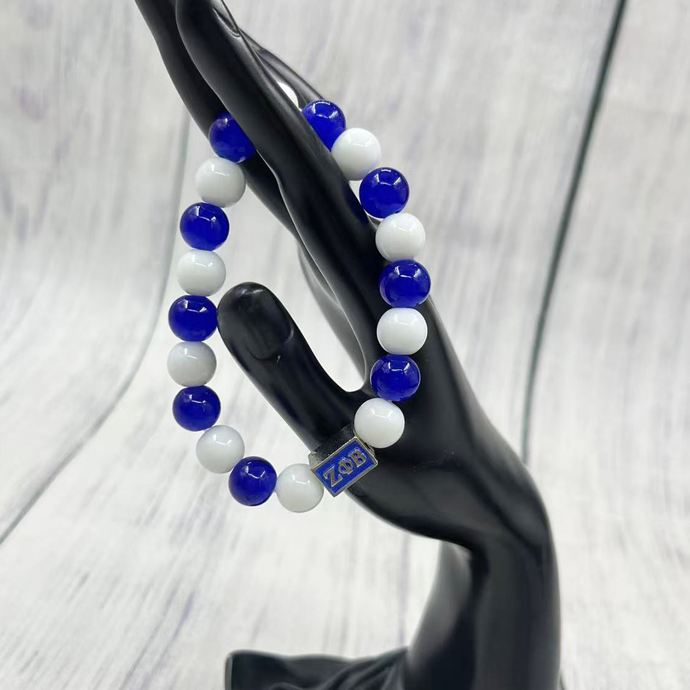 Pulseira de Contas de Vidro Az - Women'S Fashion In 1920 avaliação e preço
