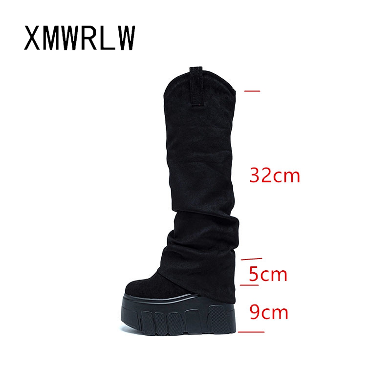 Xmwrlw 2025 outono inverno mul - Women'S Fashion Boots 2025 avaliação e preço
